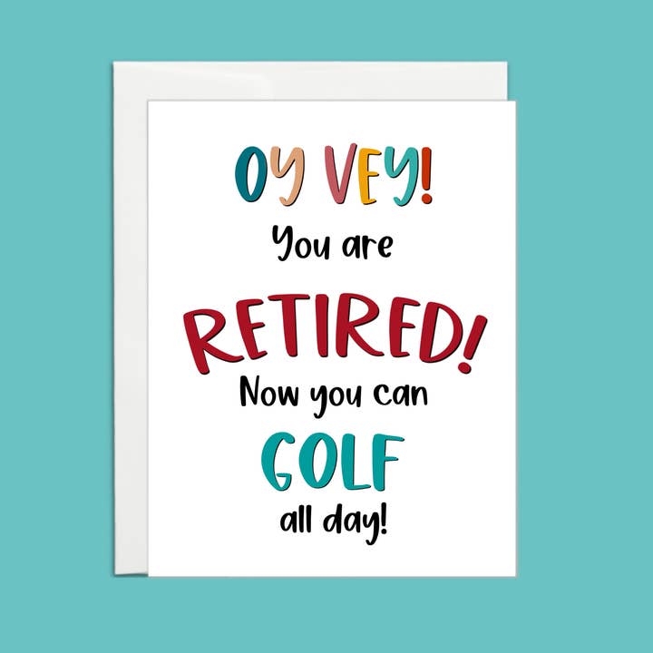 Retirement Golf for wholesale by The Simcha Store