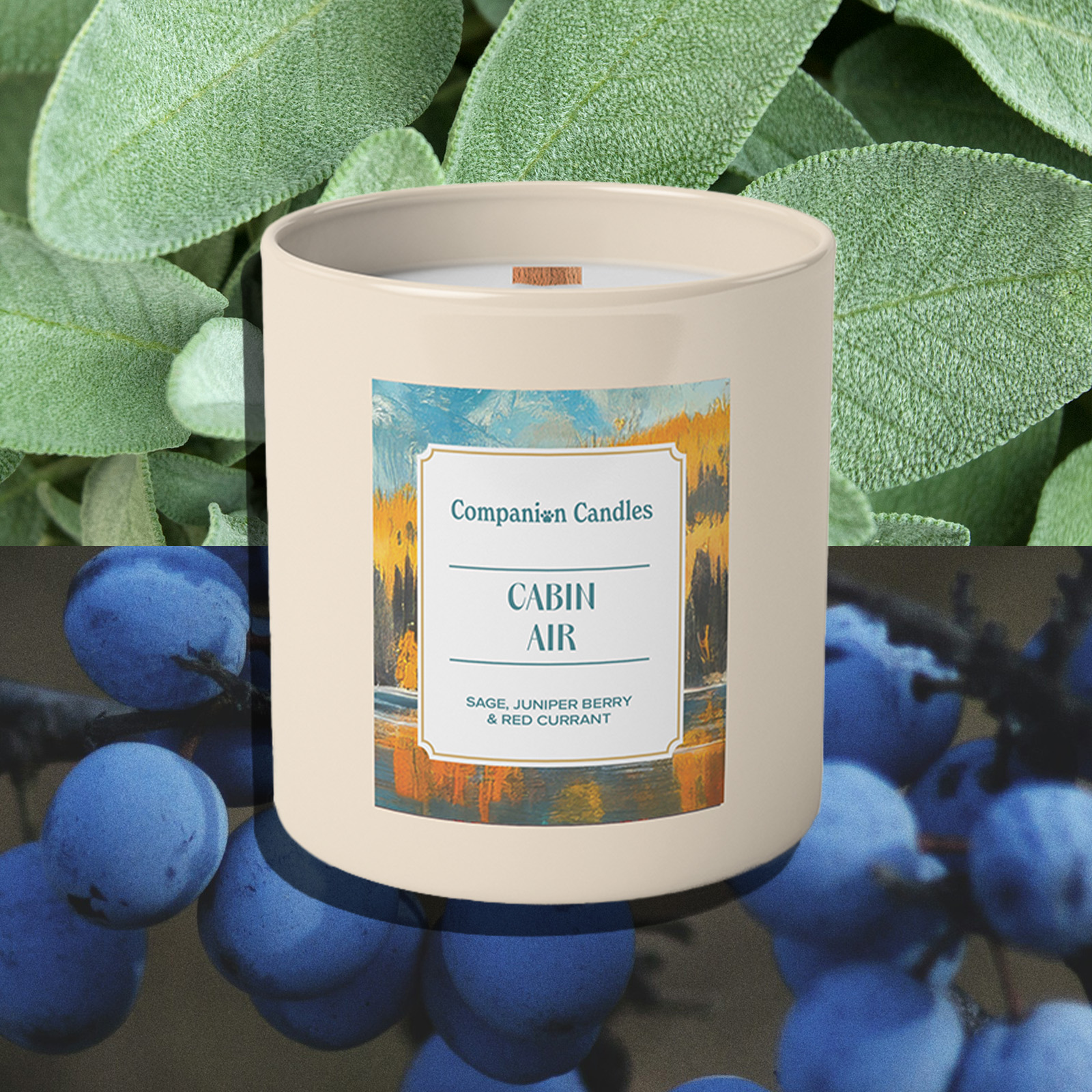 Companion Candles - Wholesale Jar/Filled Candle - Cabin Air1