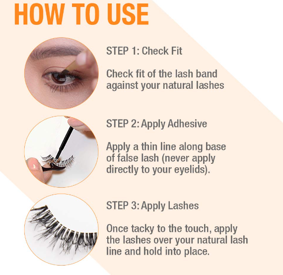 Majestic Wholesale - Wholesale Fake Lash Applicator - DUO Brush-On Strip Lash Adhesive, Dark Tone, 0.18 oz, 6PK3