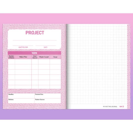 Fox Chapel Publishing - Wholesale Journal/Diary - My Knitting Journal 3