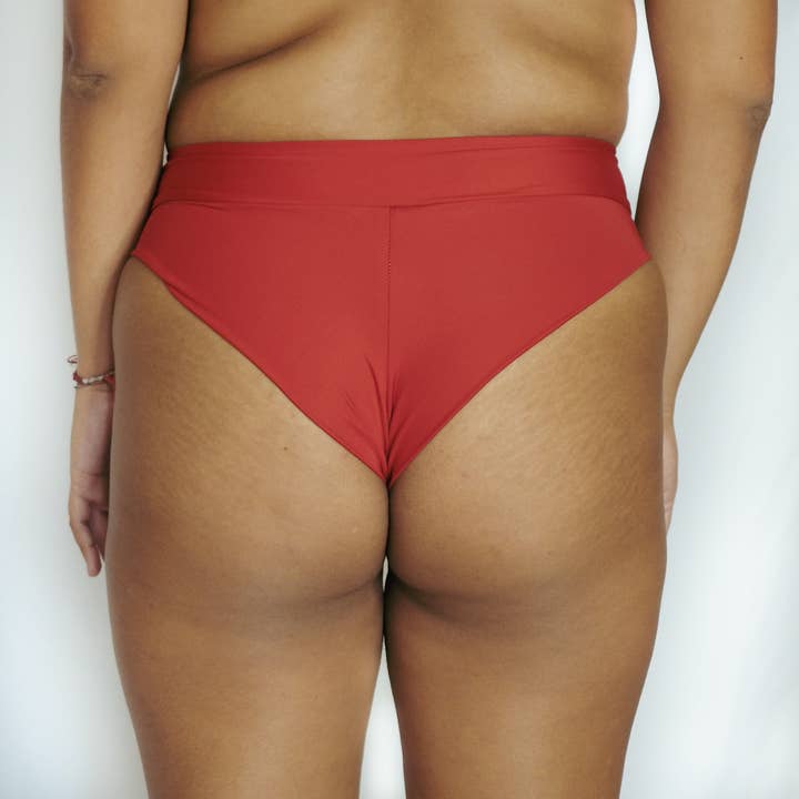 Marveca Beachwear – Großhandel Bikini-Unterteil – Damen – Bottom Tutu Rot