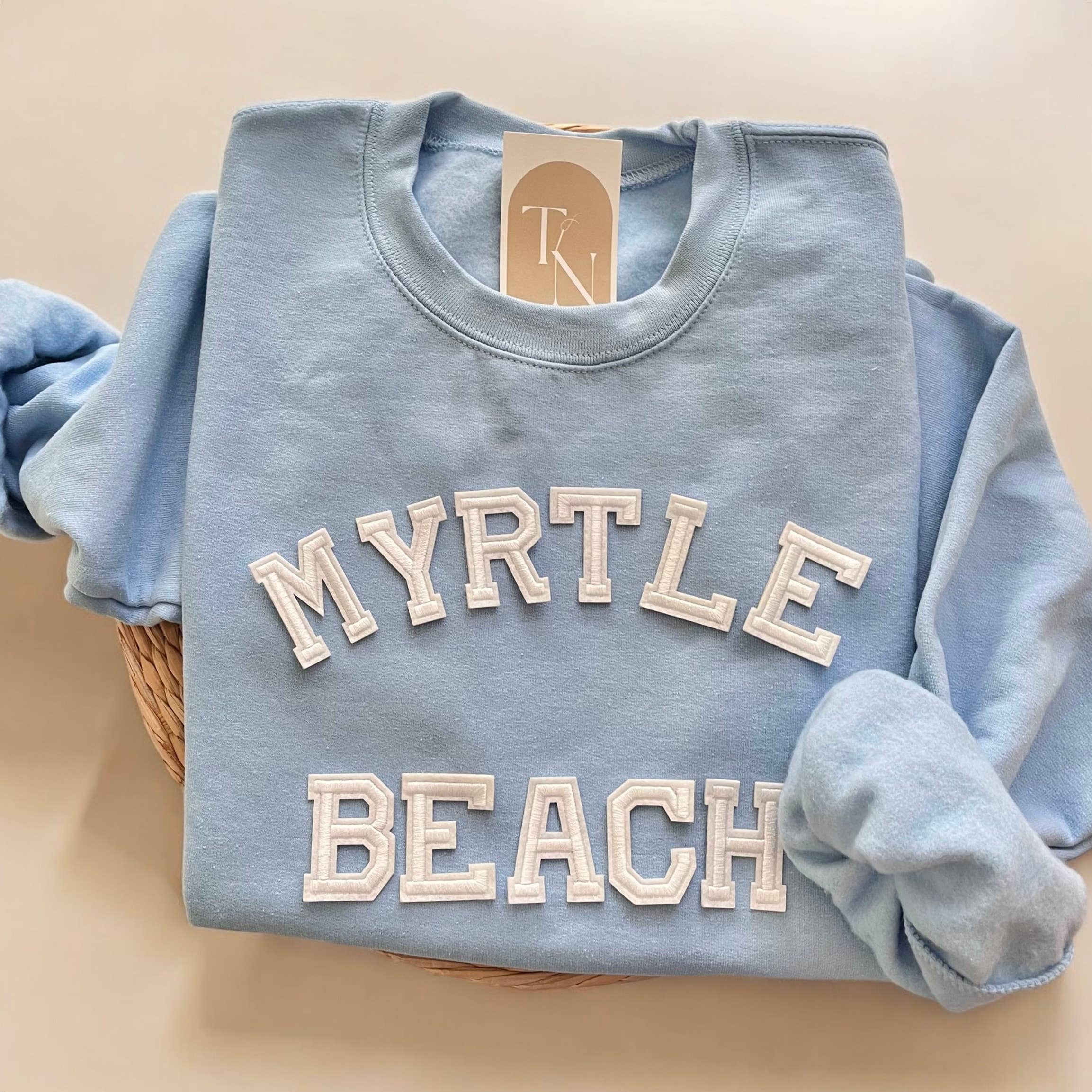 Threads And Needles, INC. - Wholesale Sweatshirt - Unisex - Myrtle Beach South Carolina Crewneck Sweatshirt 3