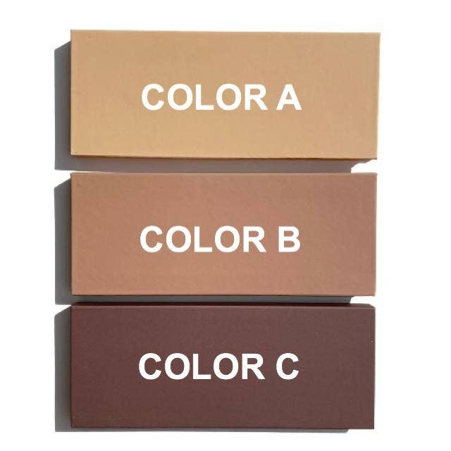 Karache Kosmetics - Wholesale Make-up palet voor het gezicht - ‘NUDE’ 3-kleuren gezichtspalet - gratis logo-print2