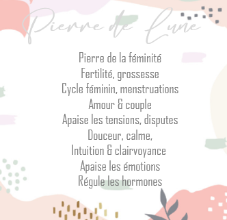 Mademoiselle Moana - Wholesale Beaded Bracelet - MOONSTONE BRACELET - Harmony/ Love1