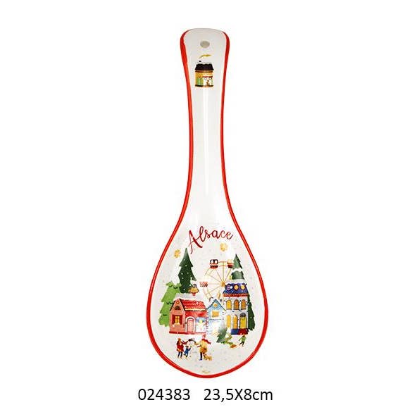 Faye - Wholesale Table Spoon (Cutlery) - Spoon Rest 'Katia' L. 23.5 X 8 cm