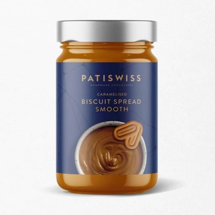 Patiswiss Handmade Chocolate - Vente Beurres de noix - Pâte à tartiner lisse caramélisée 380 g0