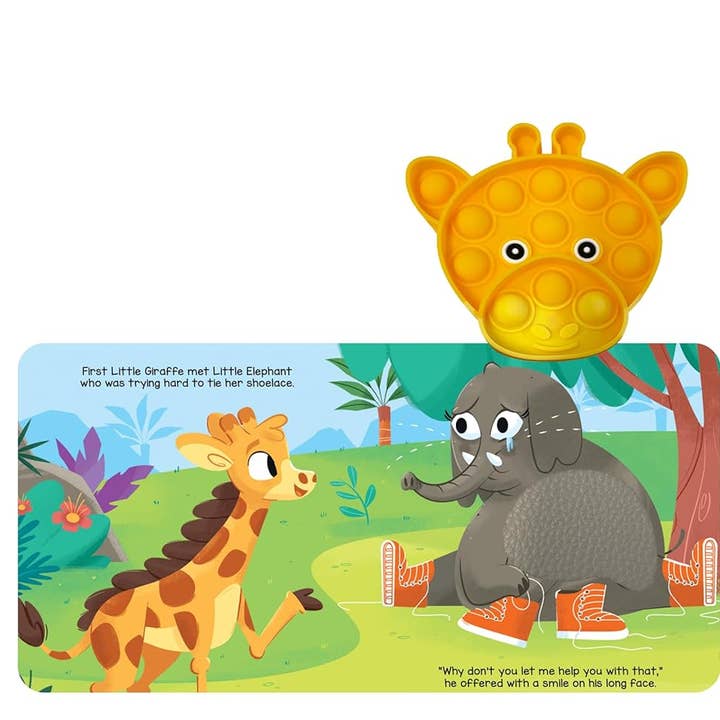Little Hippo Books - Wholesale Book - Kids - Little Giraffe - Your Sensory Fidget Friend