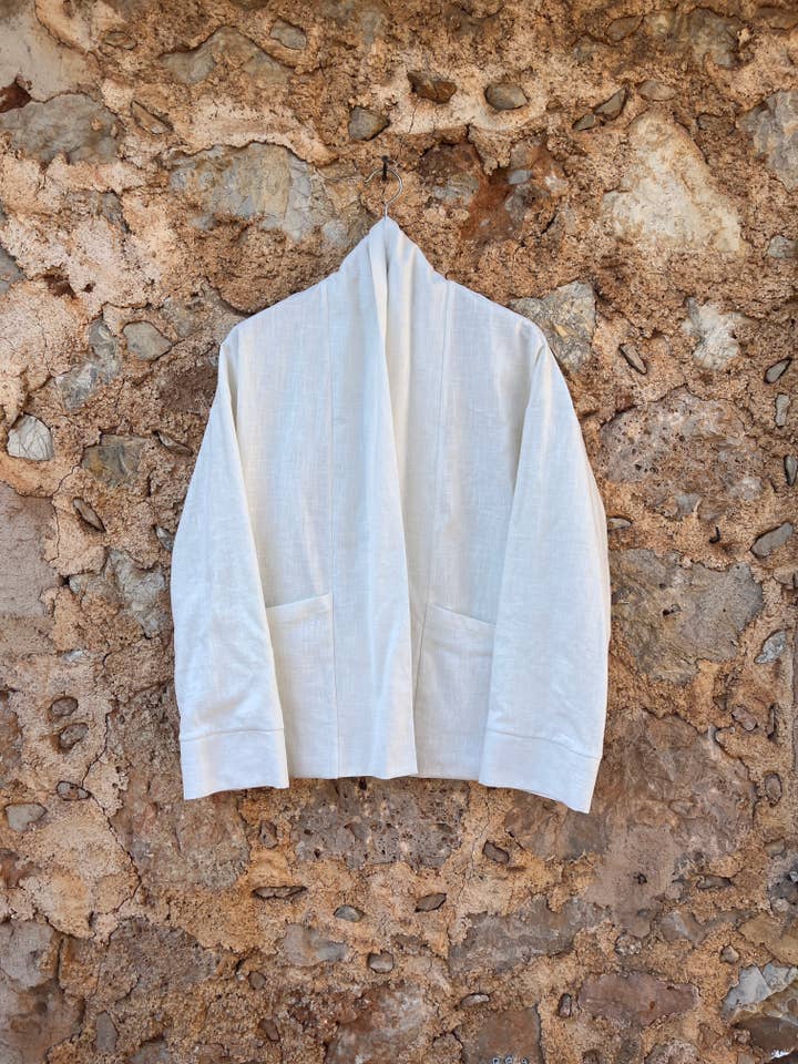 CECILIA SÖRENSEN - Venta al por mayor Chaqueta - Mujer - Chaqueta Pintor 315 de lino en canvas15