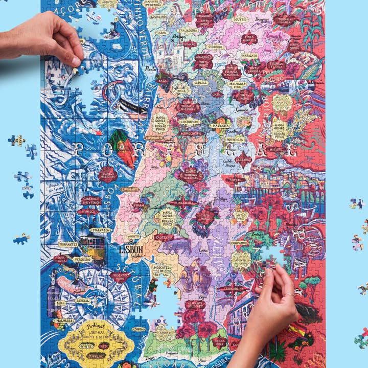 Water & Wines US - Wholesale Puzzle - Adult - Portugal Wine Puzzle5