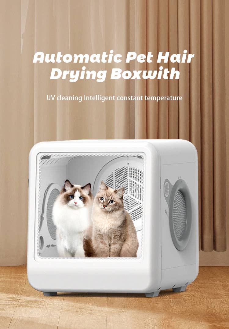 39F Inc. - Wholesale Pet Grooming Aid - Dog - Cream White Pet Dryer Room for Small Dogs and Cats3