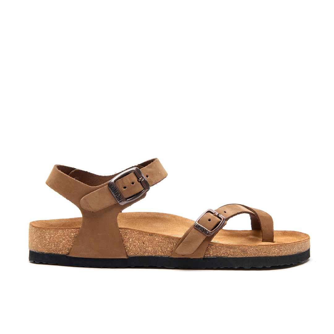 Comfortfusse - Wholesale Sandals - Women's - Gabriella - Genuine Leather Orthopedic Flat Sandals3