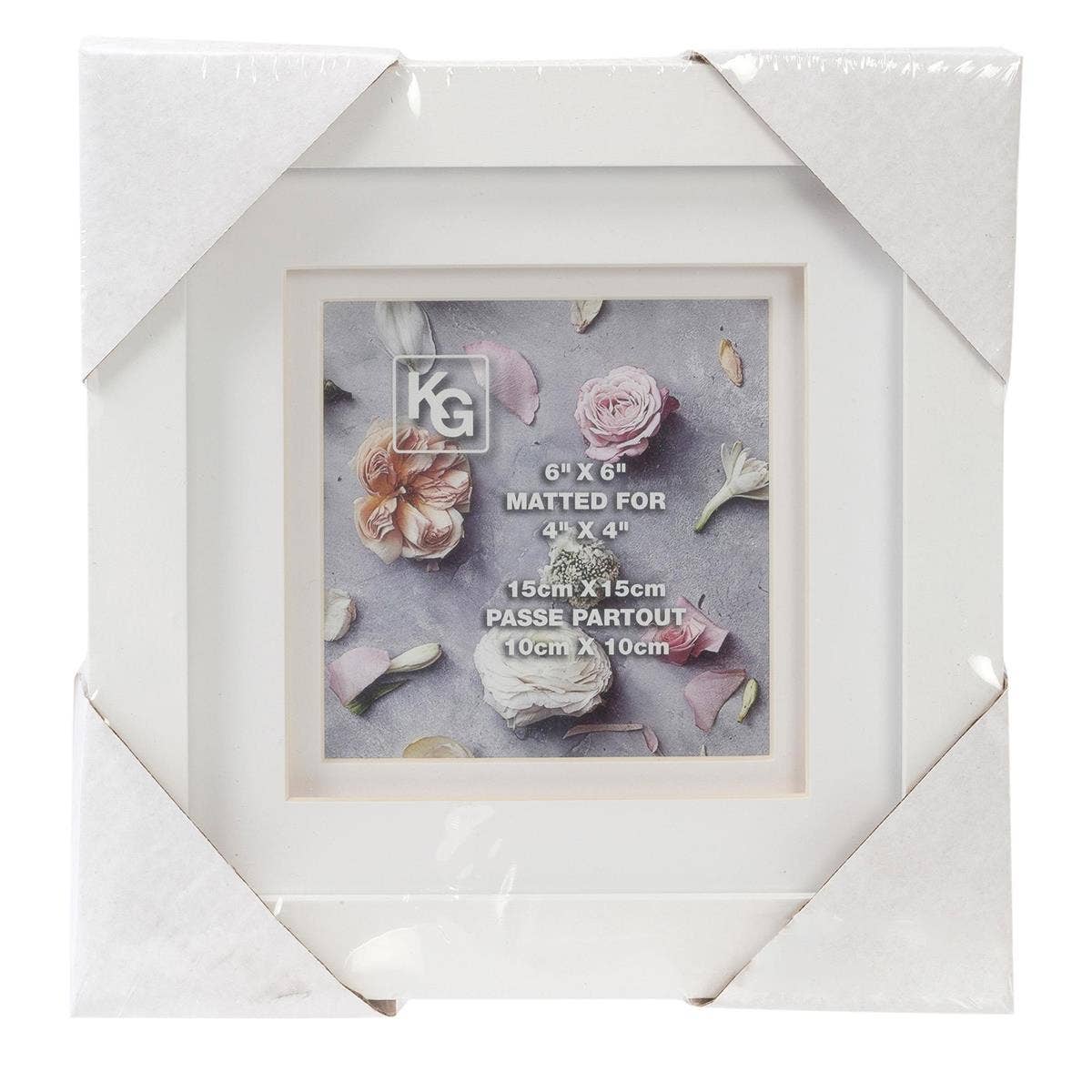 Kiera Grace - Vente Cadres photos - Cadre à documents Kiera Grace Morgan, double tapis, 6 x 6 x 4 pouces3