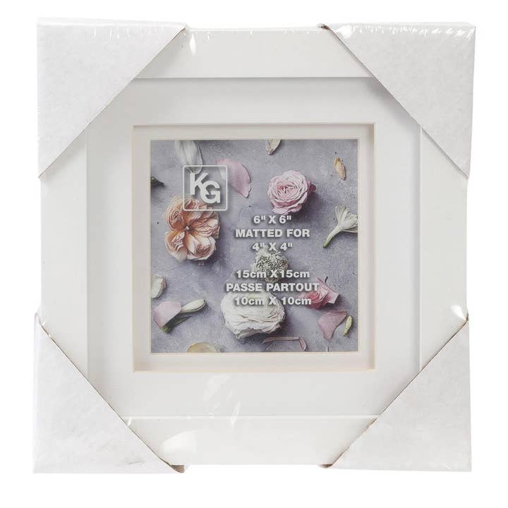 Kiera Grace - Vente Cadres photos - Cadre à documents Kiera Grace Morgan, double tapis, 6 x 6 x 4 pouces3