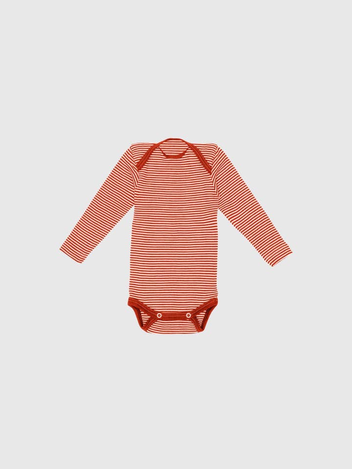 MINI LILA - Wholesale Bodysuit (Non-Footed) - Baby - Organic Merino Wool and Silk Long-sleeved Onesie20