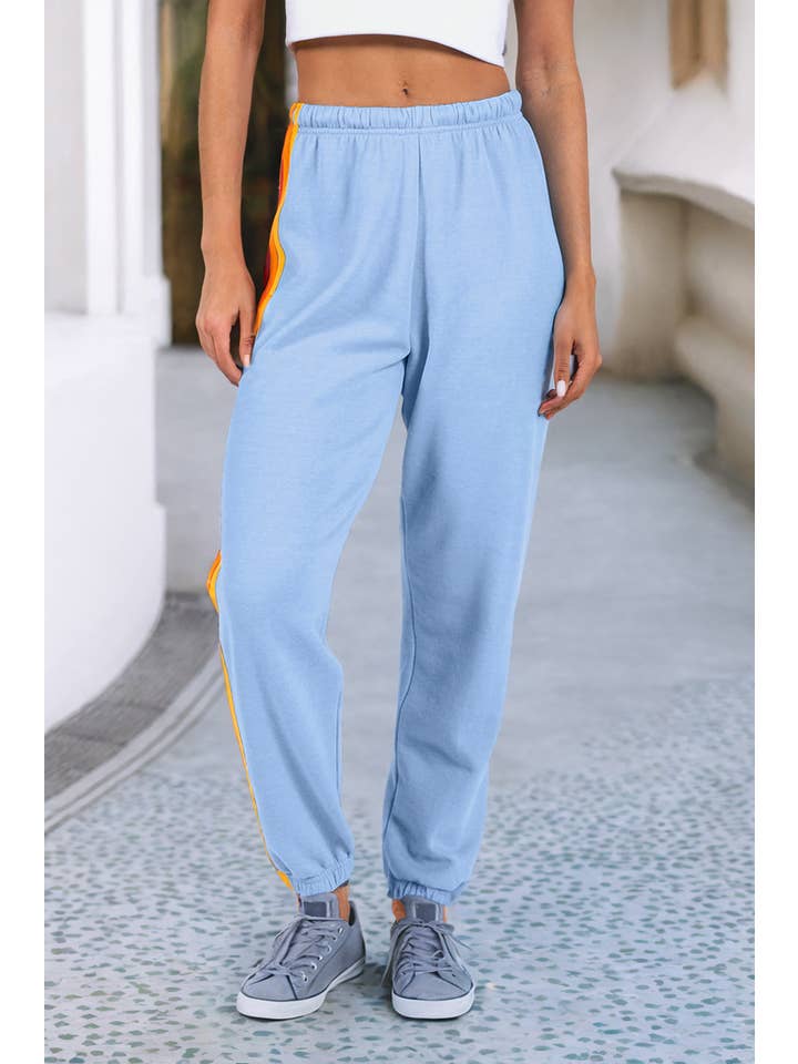 Little Daisy Closet - Wholesale Athletic Sweatpants/Joggers - Women's - LDC Counting Rainbows Sweatpant