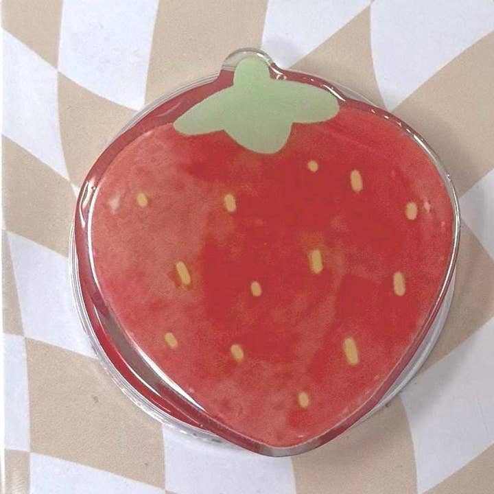 Erdbeer-Magnetischer Kindle-Griff | Kindle-Hüllengriff | Kindle-Zubehör | Handygriff | MagSafe Kindle-Griff | MagSafe | eReader-Griff für den Großhandel von Limes & Lilly