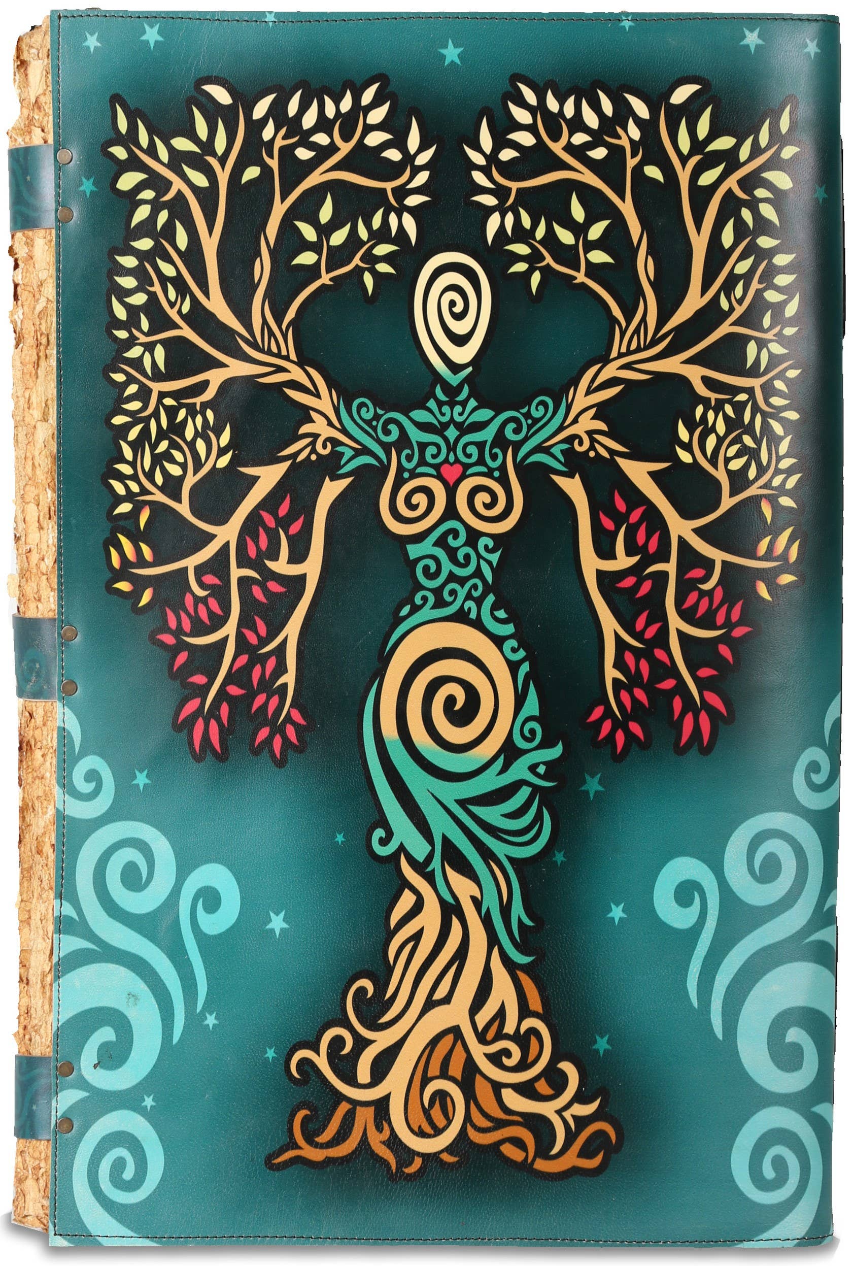 Tuzech Leather - Wholesale Journal/Diary - Book of Spell LeatherBound Huge Journal Grimoire Print Diary18