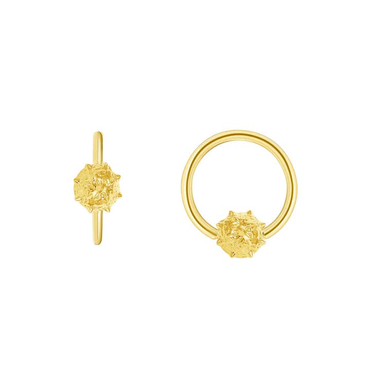 Morning Star Seamless Ring – 14K Gold for wholesale by Piercing-zone