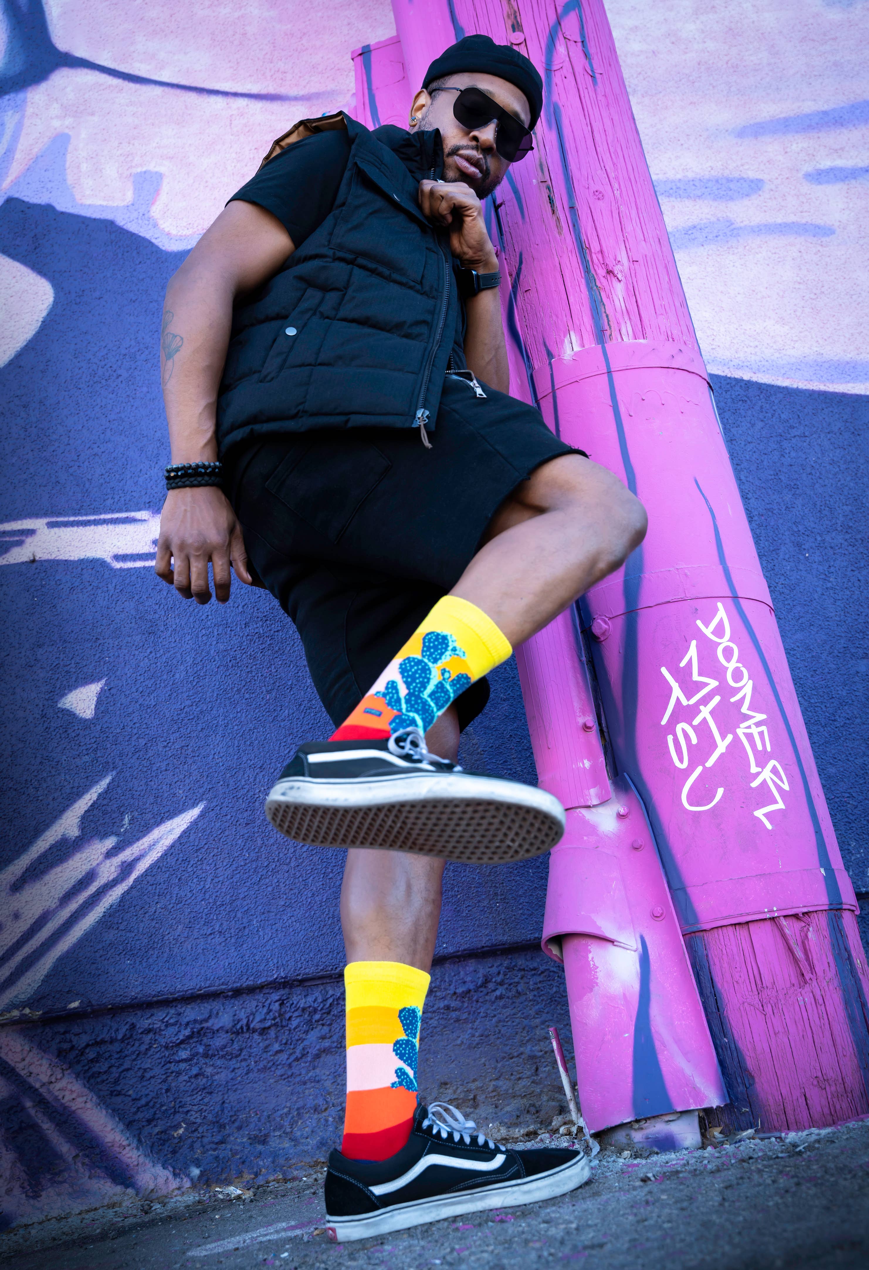 Red SANTA-RITA Socks for wholesale on Faire5