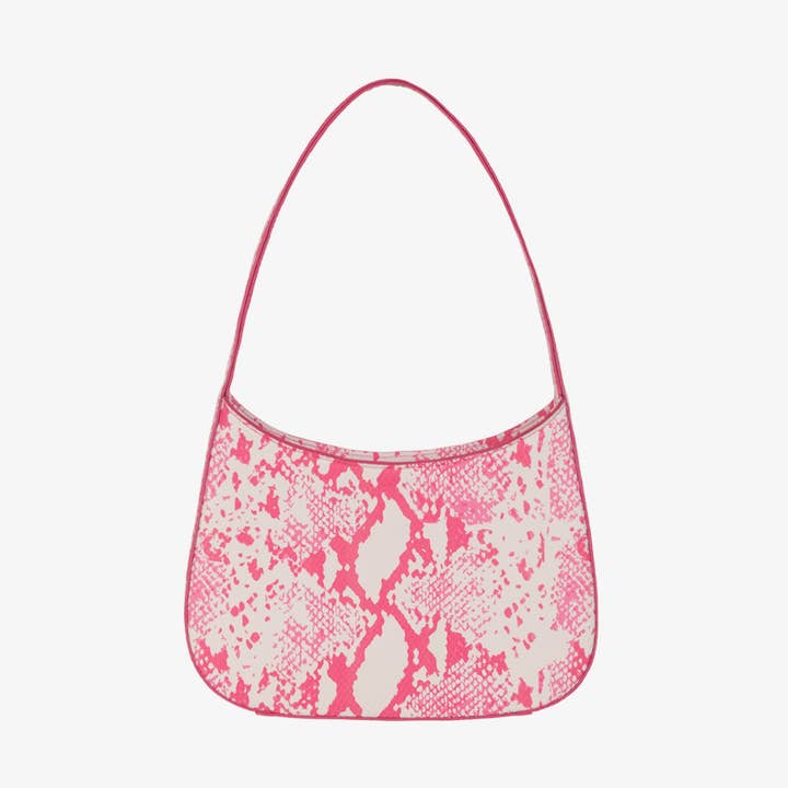 Glynit - Wholesale Shoulder Bag - Women's - Lexi bag PYTHON PINK0