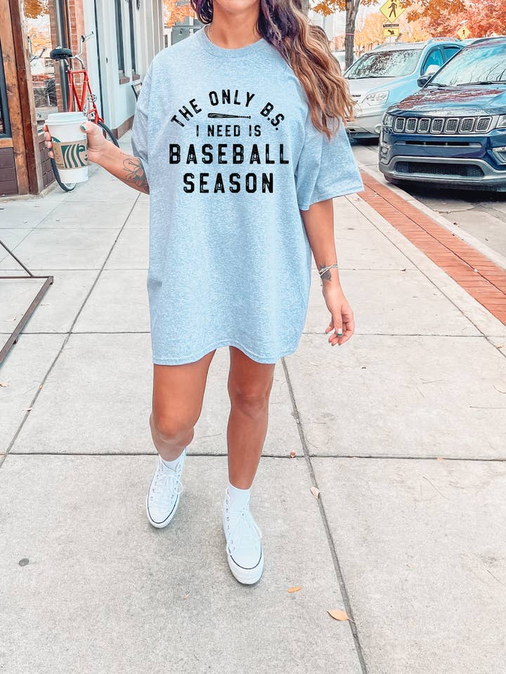 Le seul BS dont j'ai besoin, c'est la saison de baseball en solde pour la vente par Simply Faith Boutique