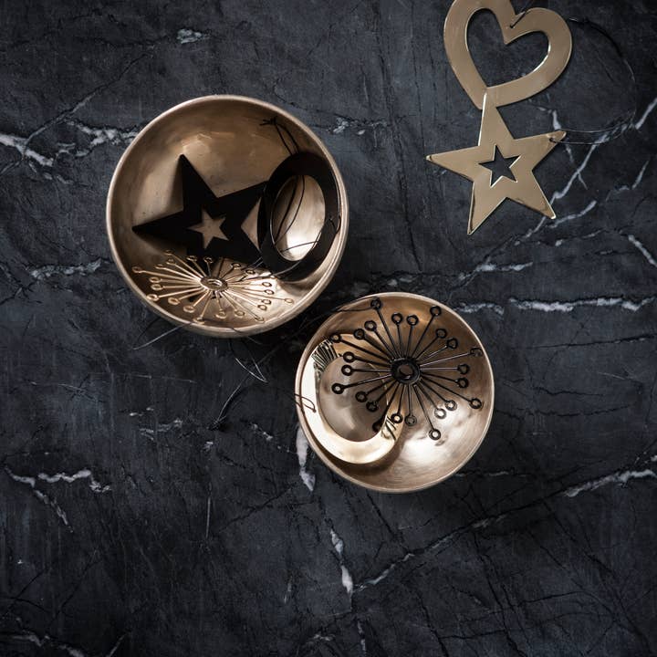 Nordstjerne - Wholesale Ornament - snowflake, brass