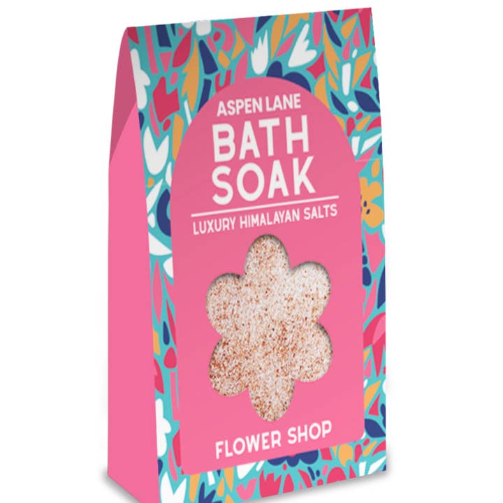 Blumengeschäft Himalaya-Badesalz Einweichgeschenk Strumpffüller für den Großhandel von Aspen Lane