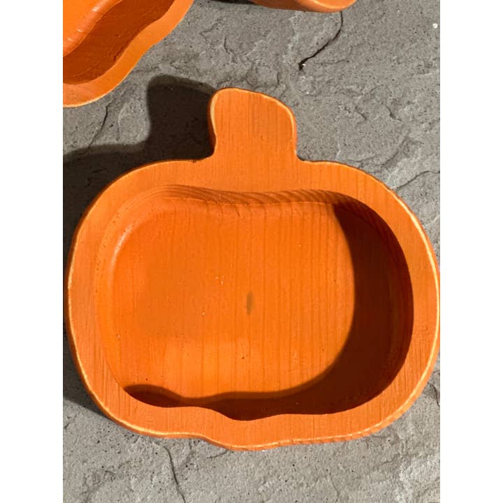 McCain's Furniture Co - Wholesale Candle Holder - Mini Pumpkins Orange- Wholesale Bundle of 10 - Candle Ready4