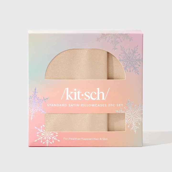 KITSCH - Wholesale Bedding Pillowcase/Sham - Holiday Standard Pillowcase 2pc - Champagne