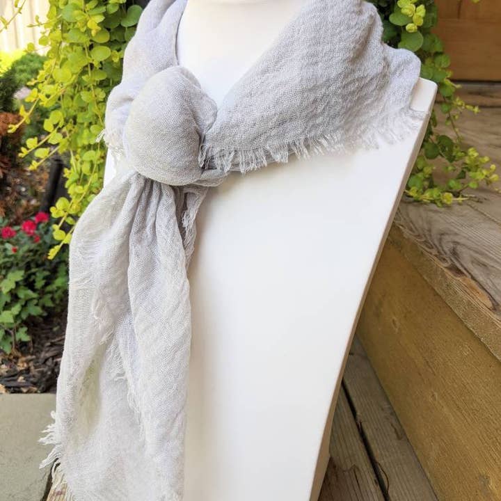Apricot Ave - Wholesale Scarf - Women's - Gauze- Single Lightweight Square Scarf! Pick color and size.