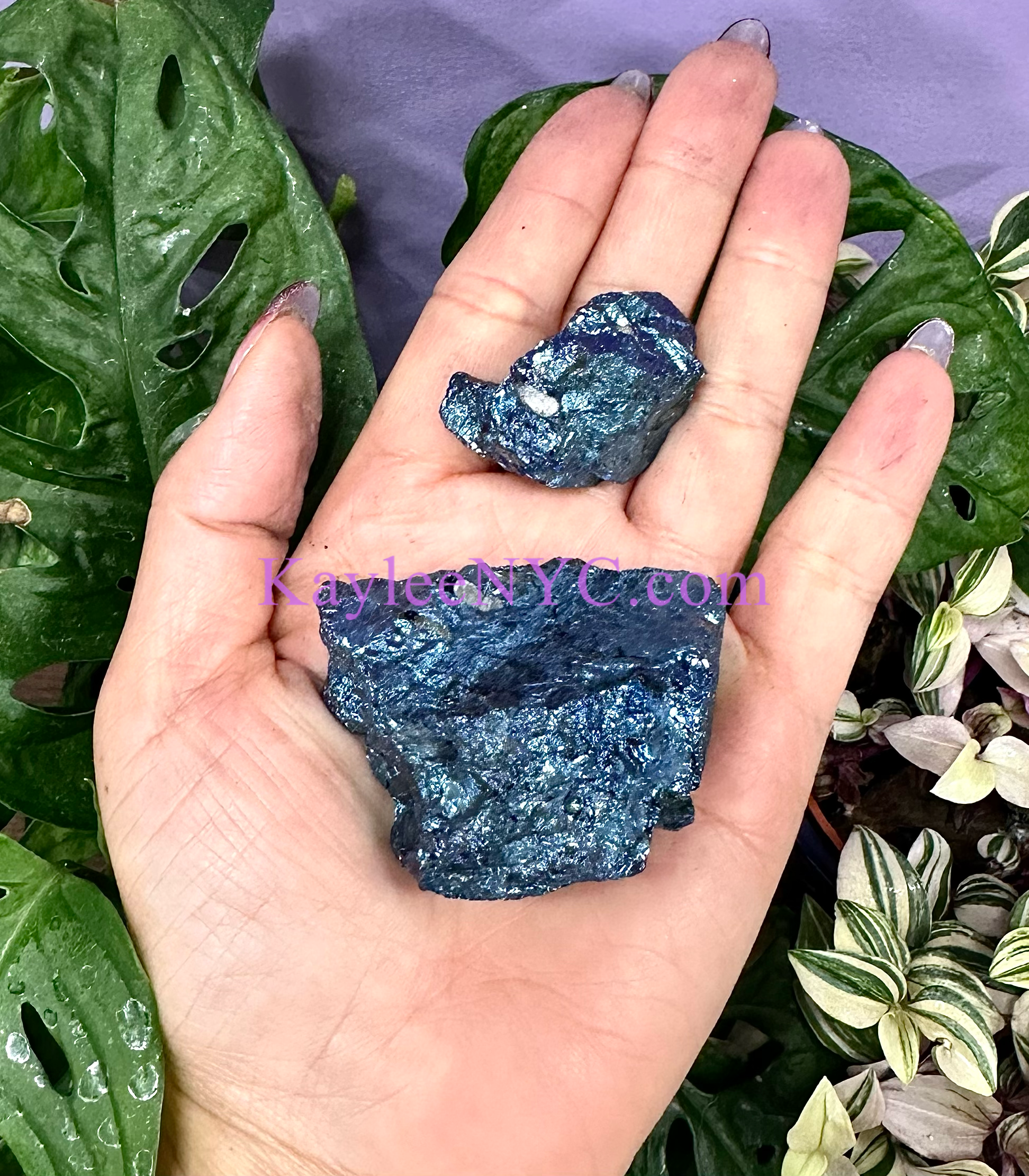 KayleeNYC - Wholesale Spiritual Stone/Crystal - 3 Lbs Natural Chalcopyrite aka Peacock Ore Crystal Healing5