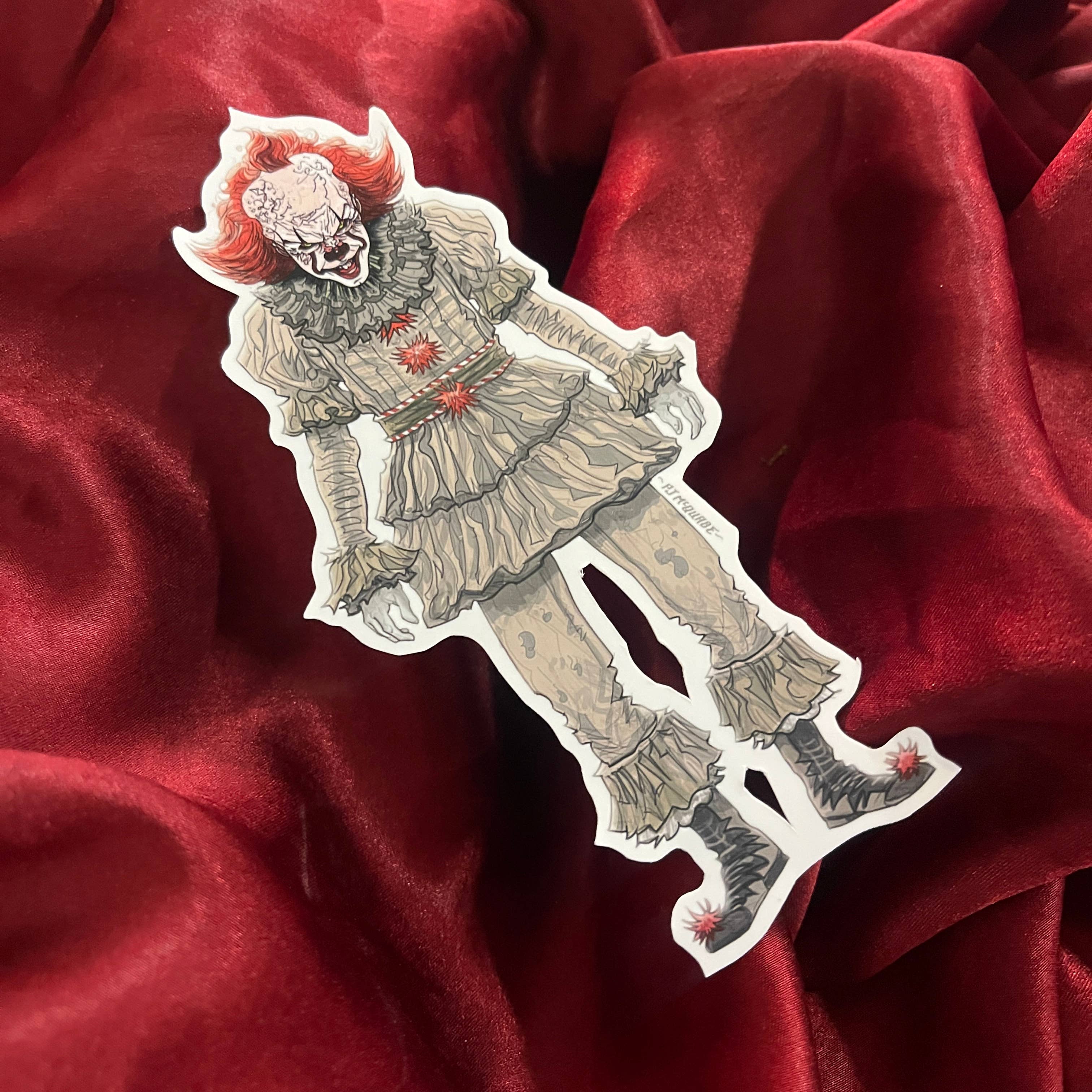 Castle McQuade - Wholesale Sticker - NEW PENNYWISE Waterproof STICKER2
