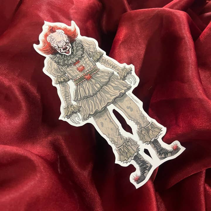 Castle McQuade - Wholesale Sticker - NEW PENNYWISE Waterproof STICKER2