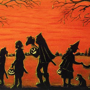 Seventh Muse - Wholesale Votive Candle - Halloween Votive Candles - Vintage Images5