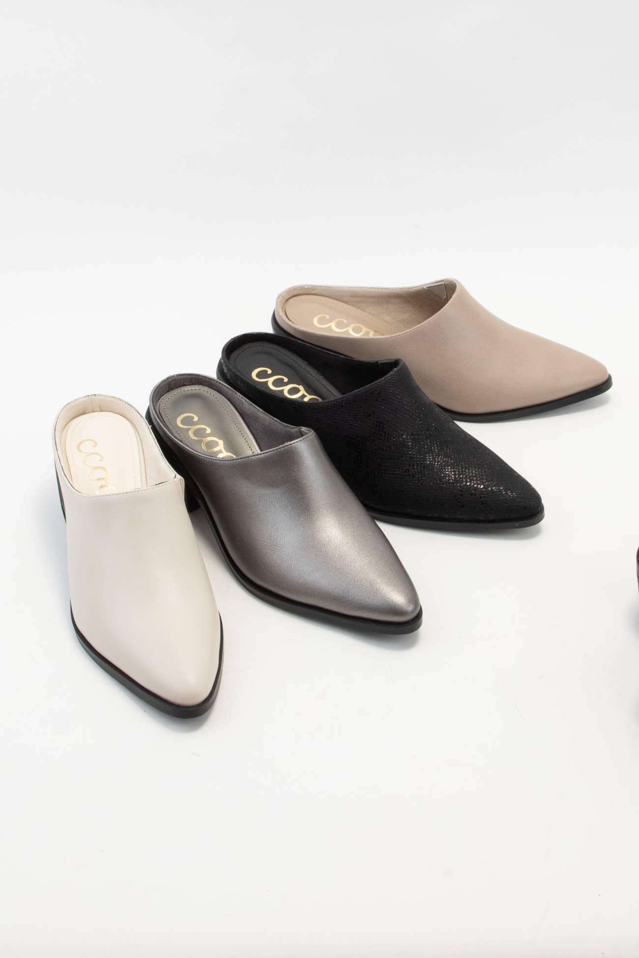 CCOCCI - Wholesale Mules - Women's - CCOCCI MINI PACK | GINA POINTED-TOE BLOCK HEEL MULE15