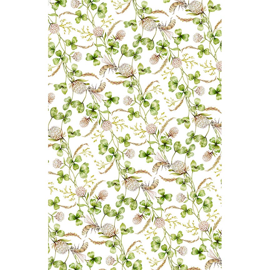 Sarah Rose - Wholesale Tea Towel - Clover and Bee Organic Linen Tea Towel2