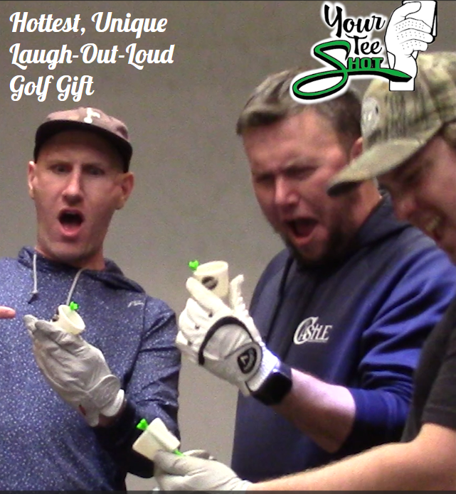 YourTeeShot - Vente Cadeau amusant/original - Cadeau/article promotionnel de golf le plus récent - Édition « Drive Then Drink »11