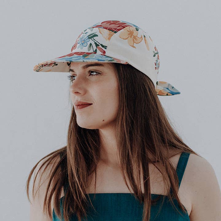Nuevemi - Wholesale Flat Brim Cap - Unisex - Flower cap