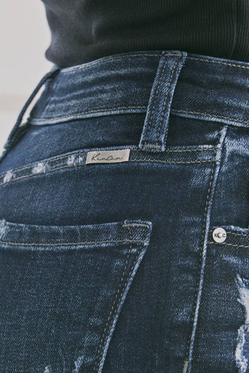 DARK HIGH RISE SUPER SKINNY-KC2509D for wholesale on Faire6