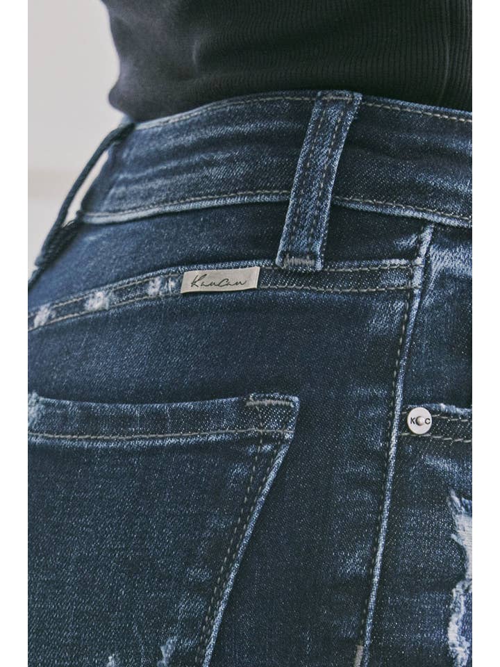 DARK HIGH RISE SUPER SKINNY-KC2509D for wholesale on Faire6