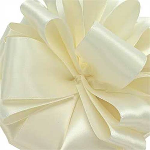 Berwick Offray Ribbon - Wholesale Ribbon - Gift Wrapping - Double-Face Satin Antique White 7/8" x 100 Yards1