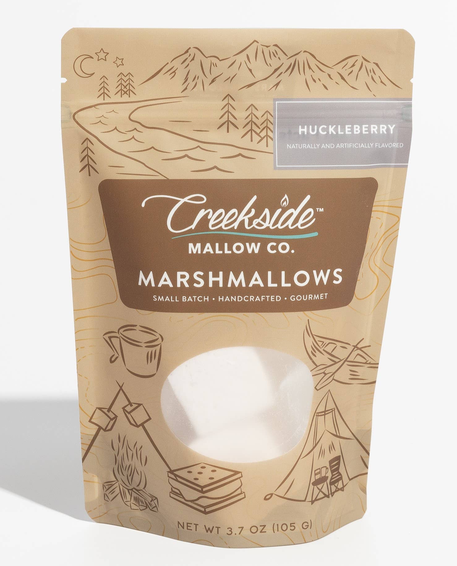 Creekside Mallow Co. - Wholesale Marshmallow - Small Marshmallow Bags - 6 Count6