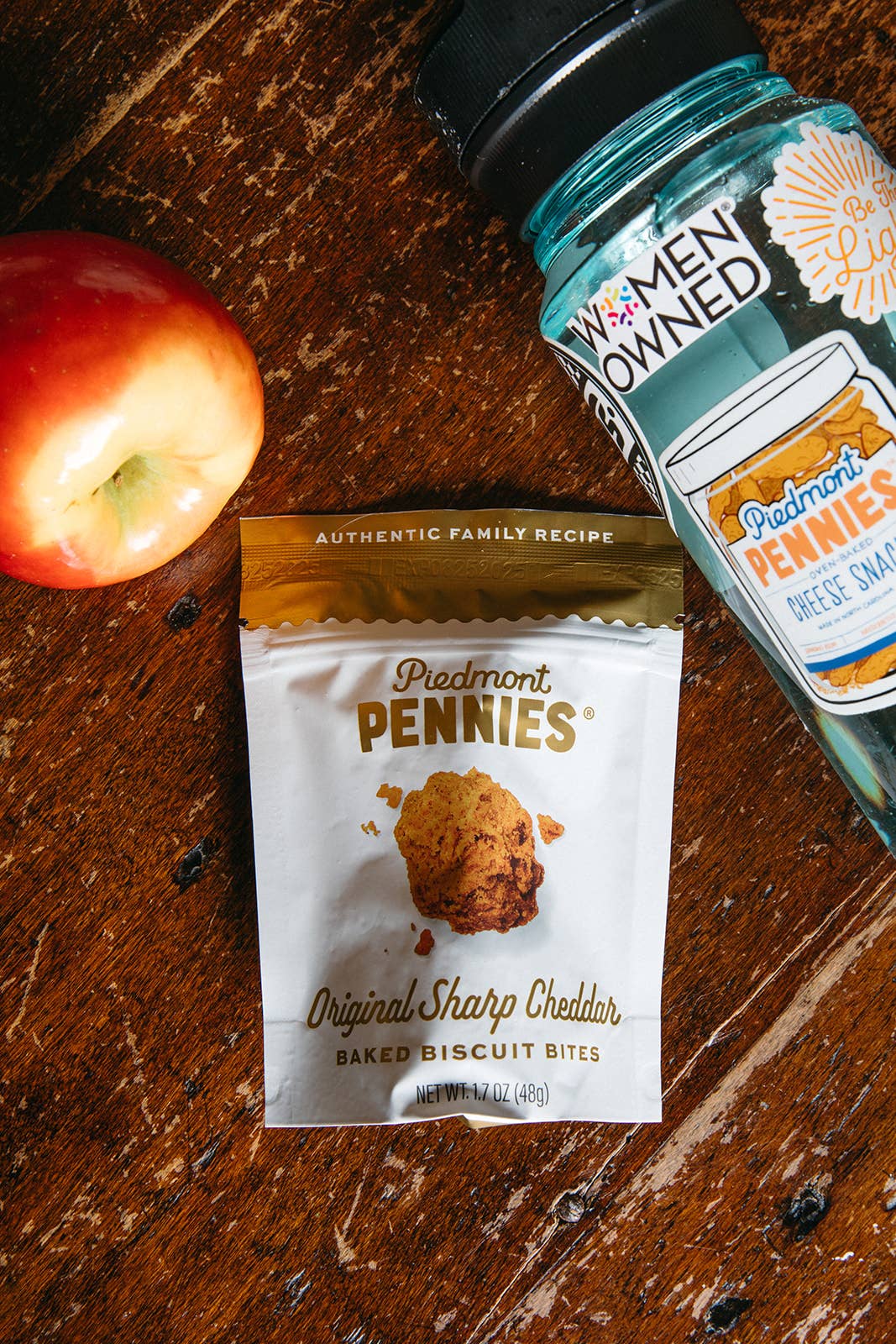 Piedmont Pennies - Wholesale Crackers - Cheddar Cheese Crackers, Small Pouches (25)6