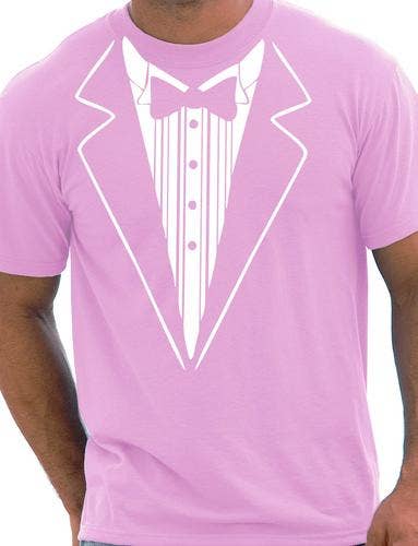 Print4U – wholesale Screen printed t-shirt – Men′s – Tuxedo Fancy Dress T-Shirt6