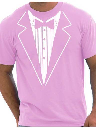 Print4U – wholesale Screen printed t-shirt – Men′s – Tuxedo Fancy Dress T-Shirt6