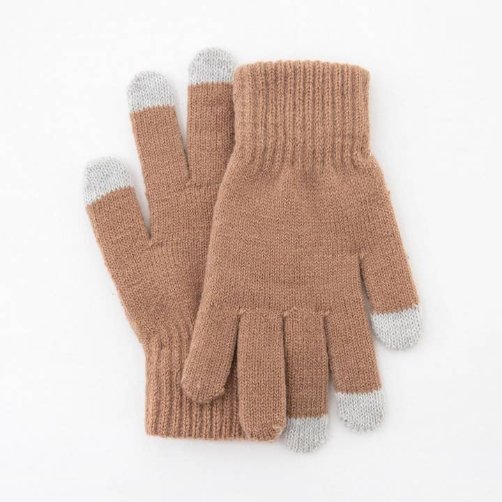 ACCITY - Wholesale Gloves - Women's - KNITTED TOUCHSCREEN GLOVES FOR WARM WINTER_CWAG01509