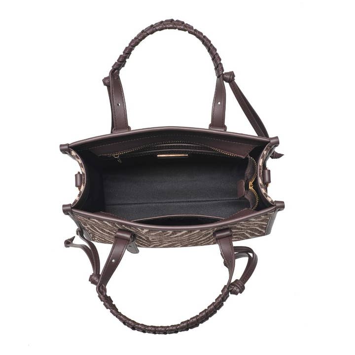 Moda Luxe – wholesale Top handle bag – women's – Dinsdale Zebra Print Crossbody15