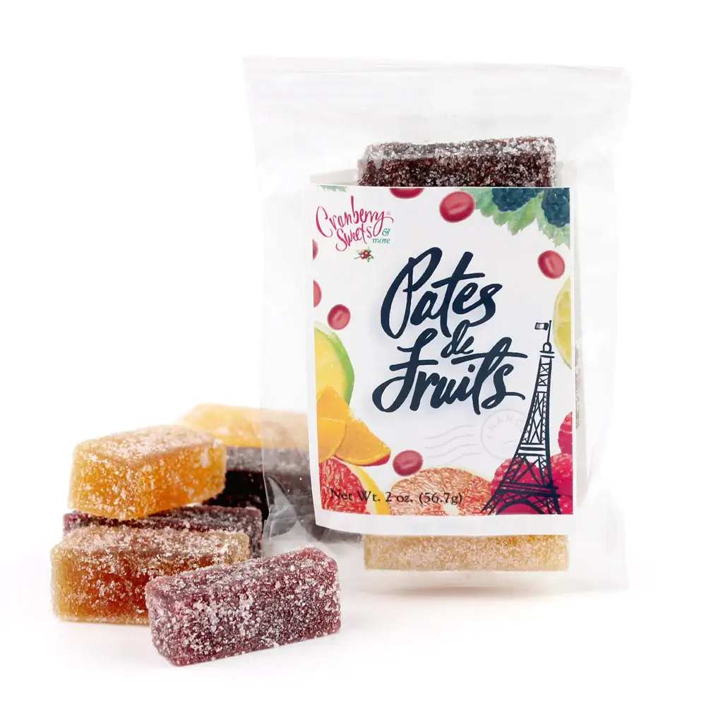 Cranberry Sweets & More - Vente Bonbons gélifiés - Assortiment de pâtés de fruits0