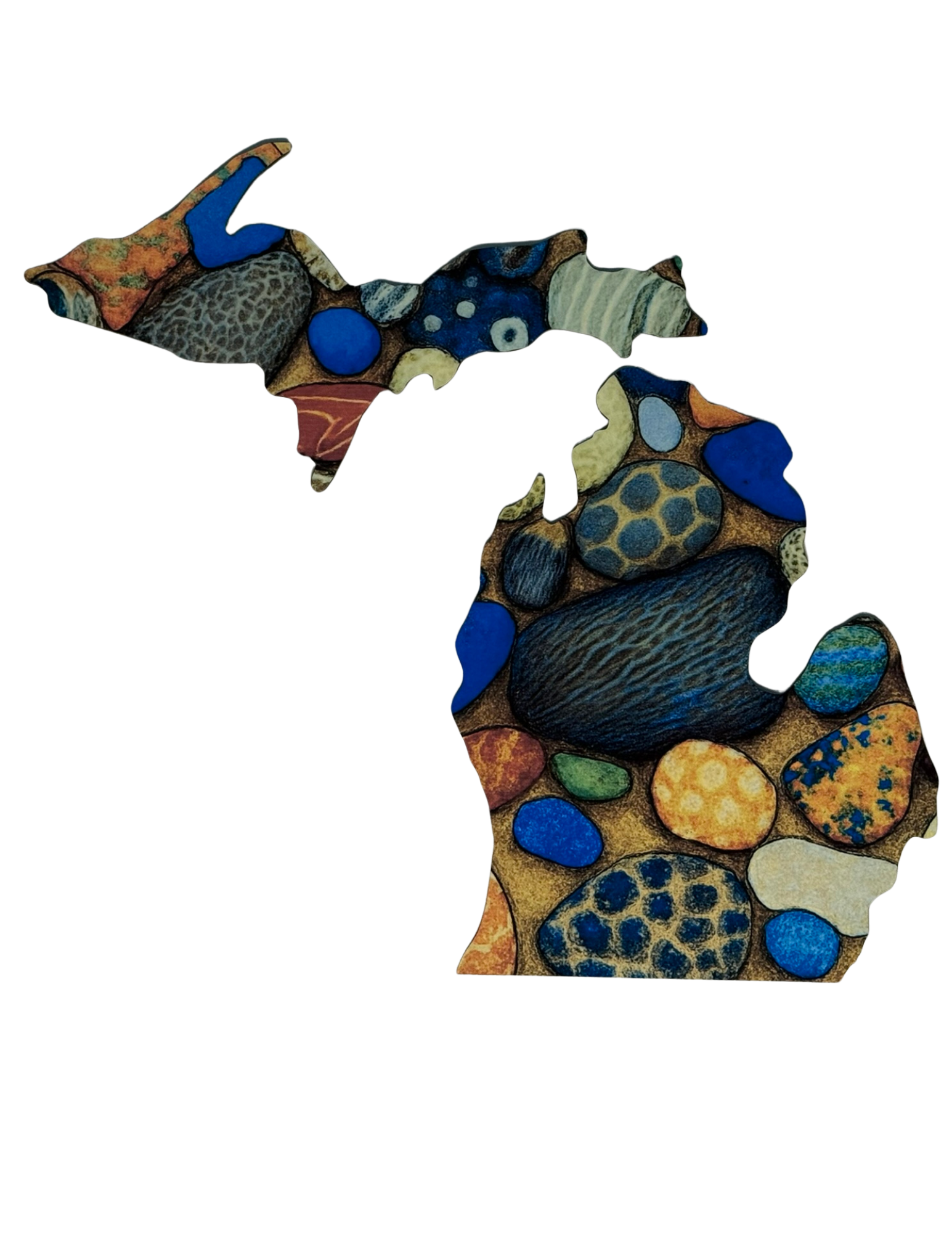 Michigan Proud Gifts - Vente Puzzle – adulte - Puzzle en forme du Michigan 258 pièces8
