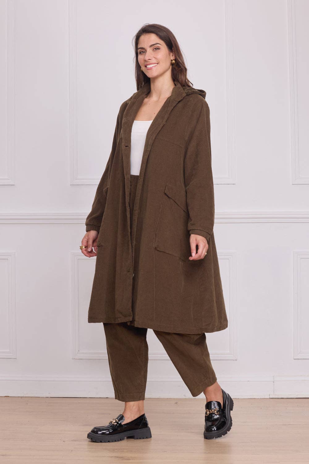 BELLA BLUE - Wholesale Coat - Women's - A95-V100 - Manteau5